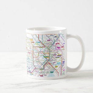 Mug Carte de Tokyo
