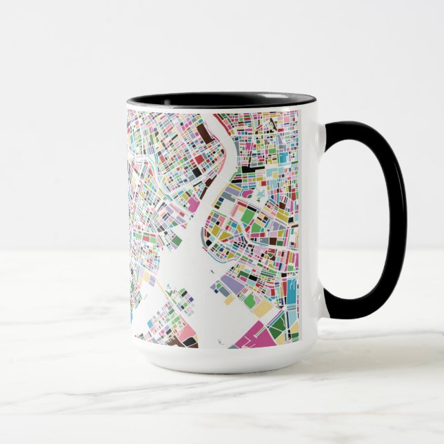 Mug Carte de Tokyo Japon (Droite)