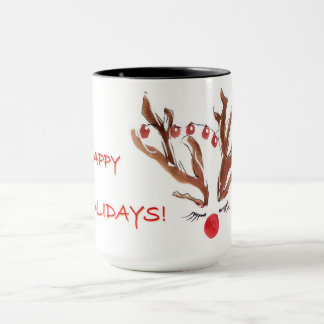 Mug Carte de vacances joyeuse