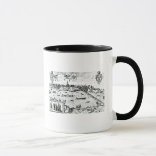 Mug Carte de Varsovie, de "Civitates Orbis Terrarum"