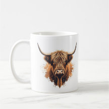 Carte de vœux Highland Coo - 