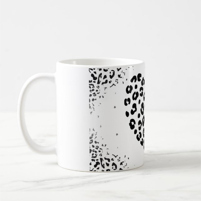 Mug Carte de vœux Zebra love (Gauche)