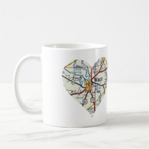 Mug Carte des années 50 de Waco
