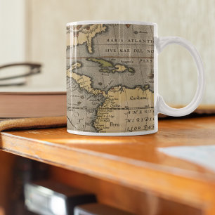 Mug Carte des Antiques Amériques