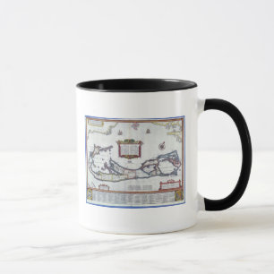 Mug Carte des Bermudes