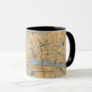 Mug Carte des enfants de Londres, Angleterre