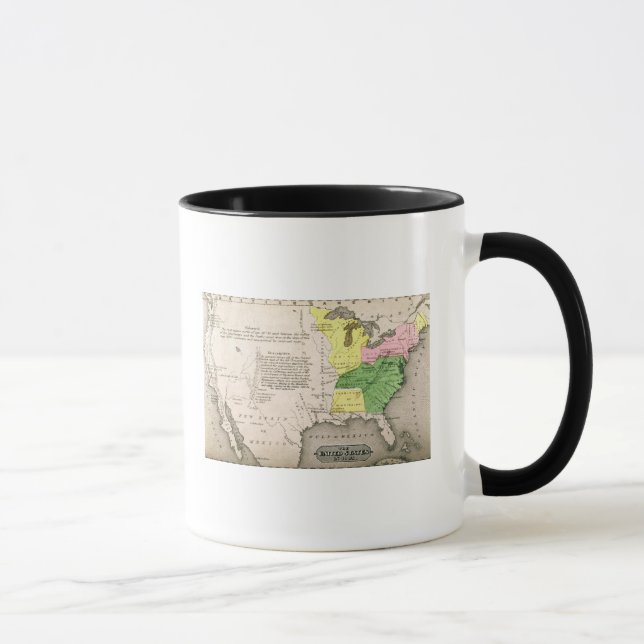 Mug Carte des Etats-Unis (Droite)