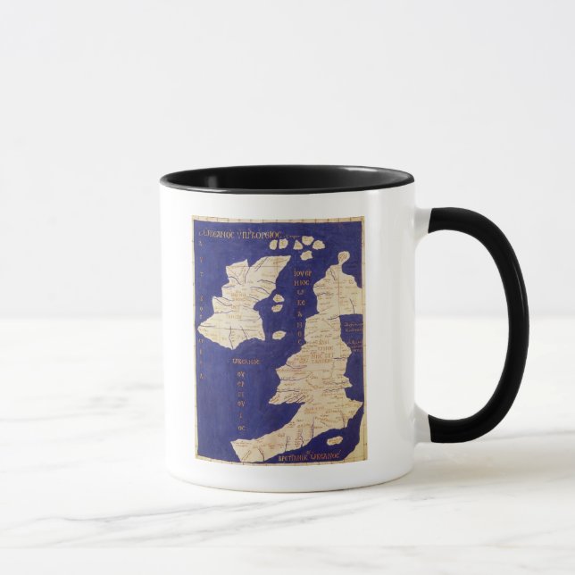 Mug Carte des îles britanniques, de 'Geographia (Droite)