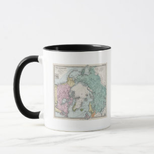 Mug Carte des mers polaires