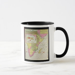 Mug Carte des pays de l'Afrique