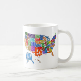 Mug Carte des USA