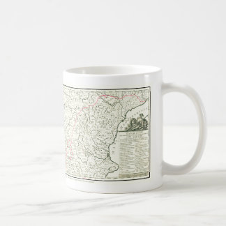 Mug Carte d'ITINÉRAIRE de DONQUIXOTE - TAZA- Cervantes