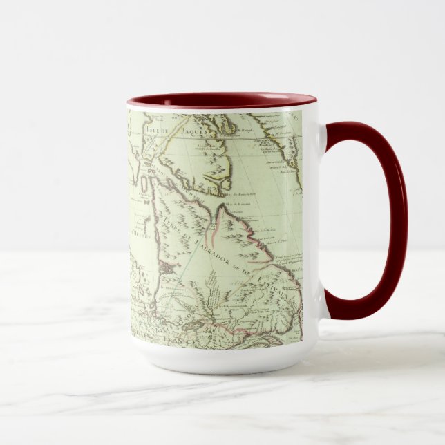 Mug Carte du Canada (Droite)