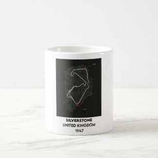 Mug Carte du circuit F1 du Royaume-Uni