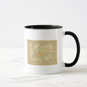 Mug Carte du climat de l'Europe