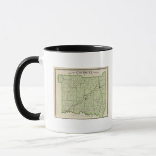 Mug Carte du comté de Jackson