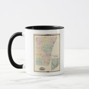 Mug Carte du comté de Kewaunee
