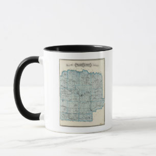 Mug Carte du comté de Washington