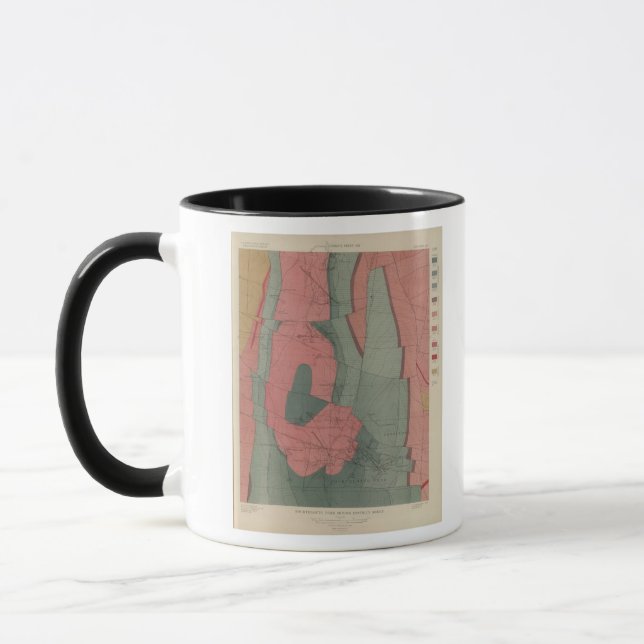Mug Carte du district minier de Tourtelotte Park (Gauche)