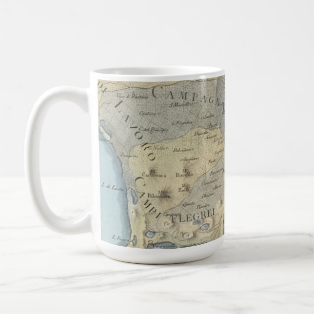 Mug Carte du Golfe de Naples et d'abords (Gauche)