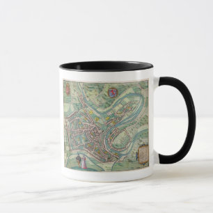 Mug Carte du Luxembourg, de 'Civitates Orbis Terrarum