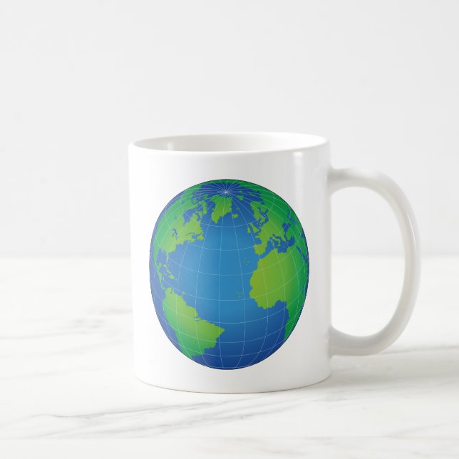 Mug Carte du monde (Droite)