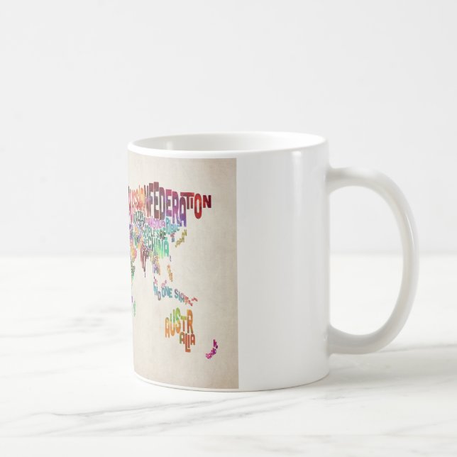 Mug Carte du monde (Droite)