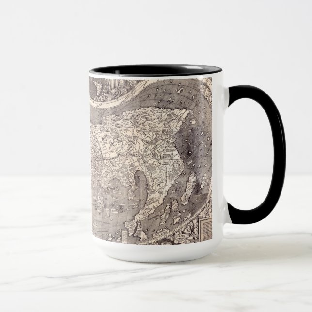 Mug Carte du monde | 1507 (Droite)