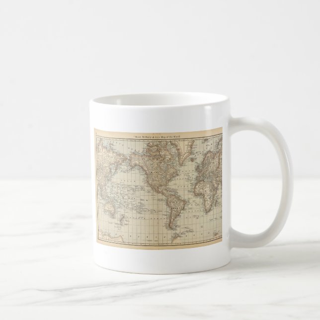 Mug Carte du monde 2 (Droite)