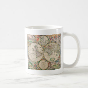Mug Carte du monde antique