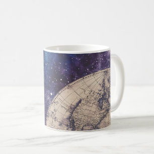 Mug Carte du monde céleste vintage (3)
