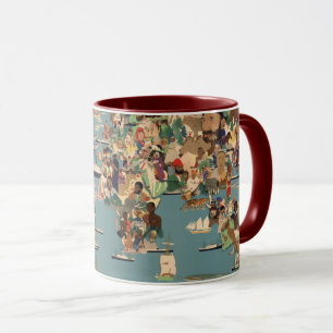 Mug Carte du monde en images