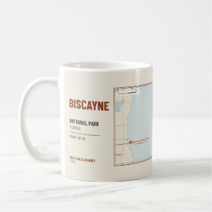 Mug Carte du sentier de randonnée de Biscayne National