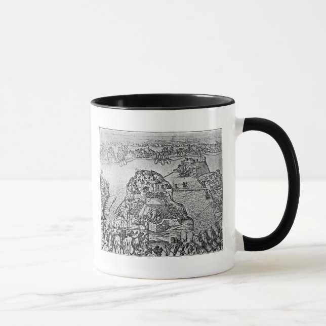 Mug Carte du siège de Malte en 1565 (Droite)