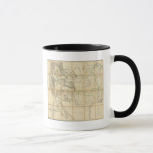 Mug Carte Du Territoire Des États-Unis 2