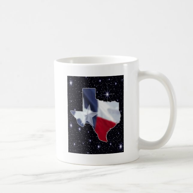 Mug Carte du Texas (Droite)