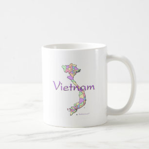 Mug Carte du Vietnam