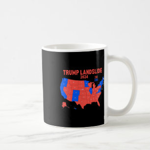 Mug Carte électorale 2024 Trump 312 - Glissement de te