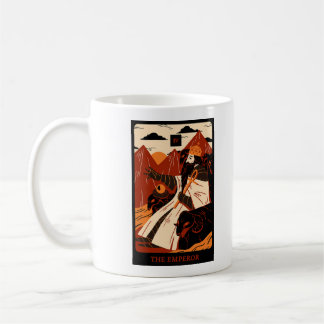 Mug Carte Empereur La 4ème carte Tarot Retro Vintage