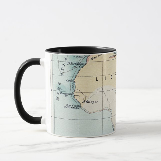 MUG CARTE : EMPIRE PHÉNICIEN (Gauche)