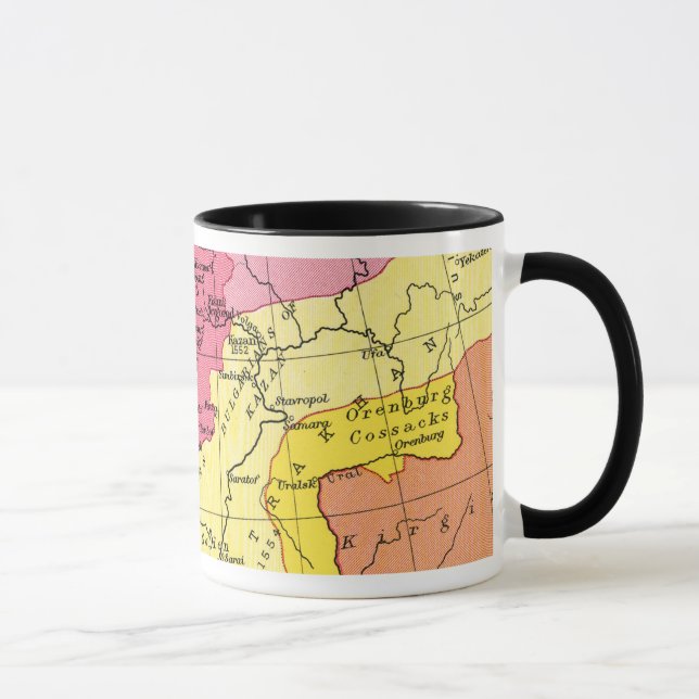 MUG CARTE : EXPANSION DE LA RUSSIE (Droite)