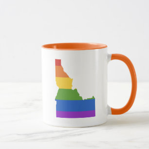 Mug Carte gay des États-Unis  État de l'Idaho