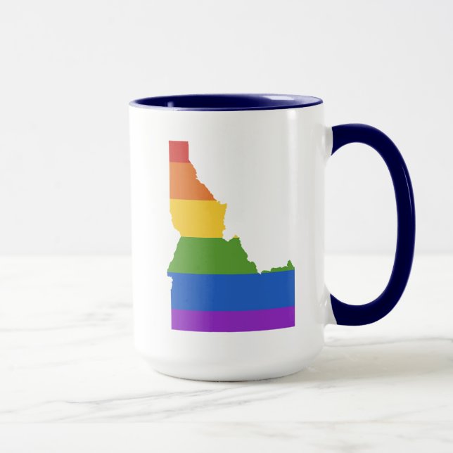 Mug Carte gay des États-Unis| État de l'Idaho (Droite)