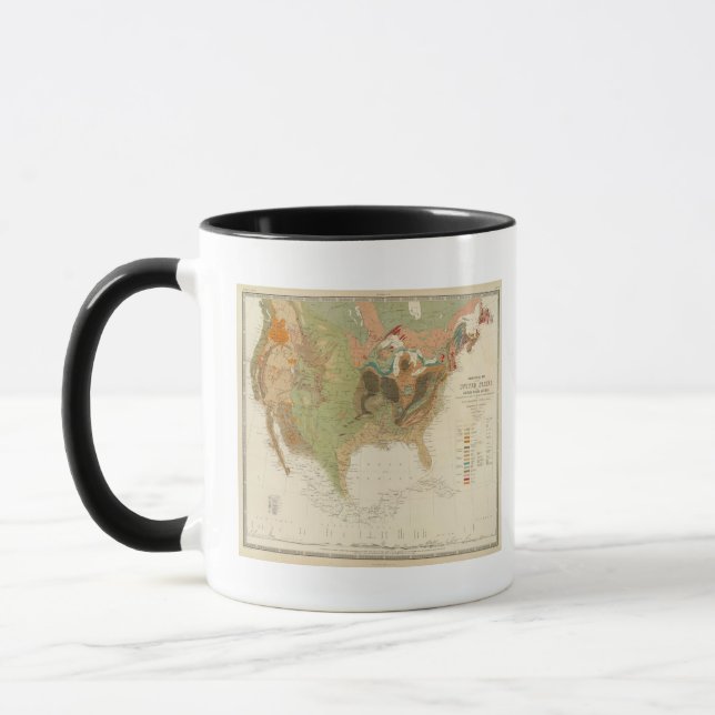 Mug Carte Geol US (Gauche)