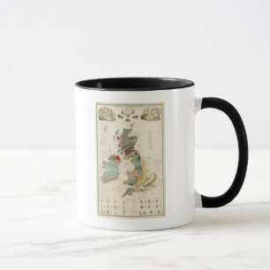 Mug Carte géologique composite, paléontologique