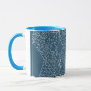 Mug Carte graphique de Boston