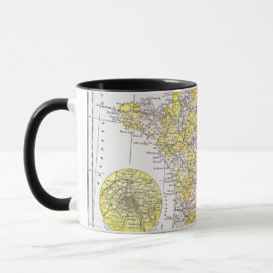 MUG CARTE : LA FRANCE