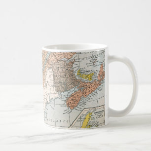 MUG CARTE : LE CANADA ORIENTAL