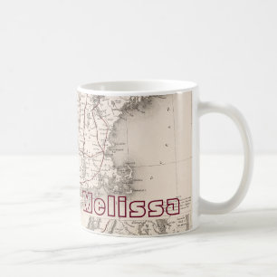 Mug Carte : Les Etats-Unis du nord-est