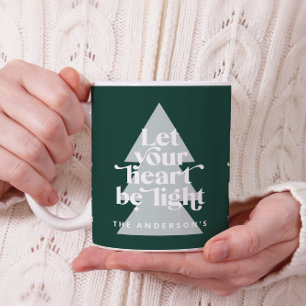 Mug Carte moderne minima Noël religieux